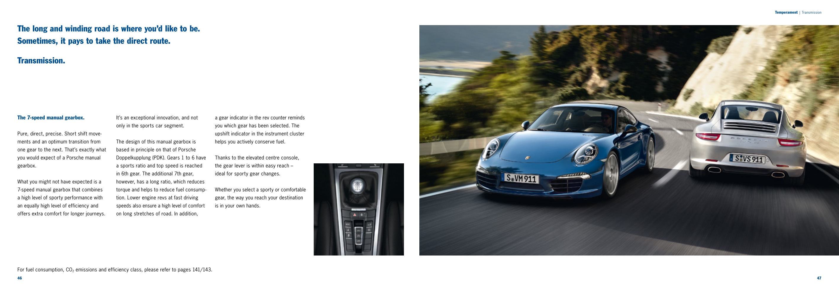 2015 Porsche 911 Brochure Page 57